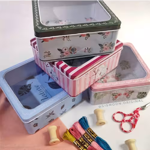 باکس فلزی مربع درب تلق دار