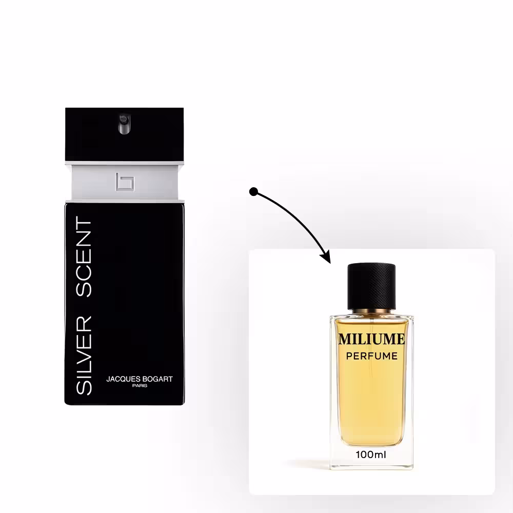 اسانس عطر Jacques Bogart Silver Scent برند gemini - کد 2138 - بوگارت سیلور سنت 100ML - میلیوم پرفیوم