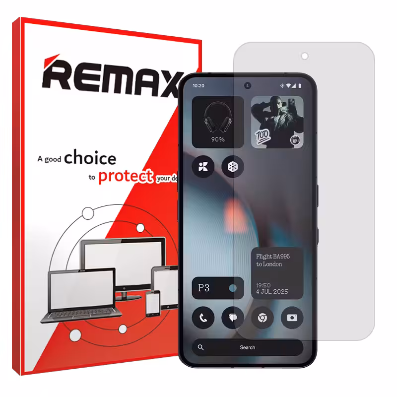 گلس ناتینگ Phone (3) مدل هیدروژلی شفاف برند ریمکس کد S