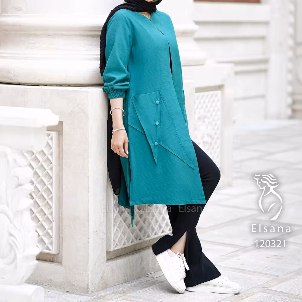 مانتو زنانه بابوس مدل هورسان