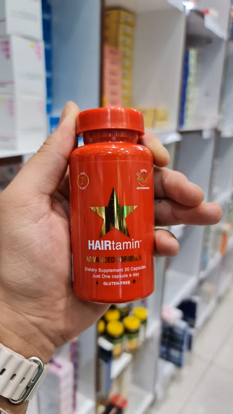 هیرتامین کپسول ضدریزش مو Hairtamin