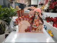 باکس عروسک روسی بزرگ صورتی