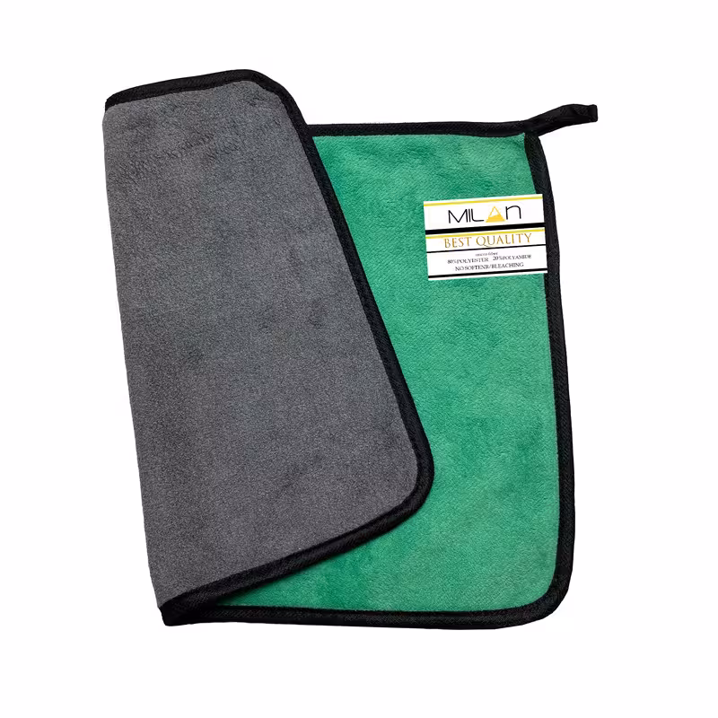 دستمال نظافت خانه و آشپزخانه میلان مدل سوپر میکروفایبر کد 92GR | کالا مکس