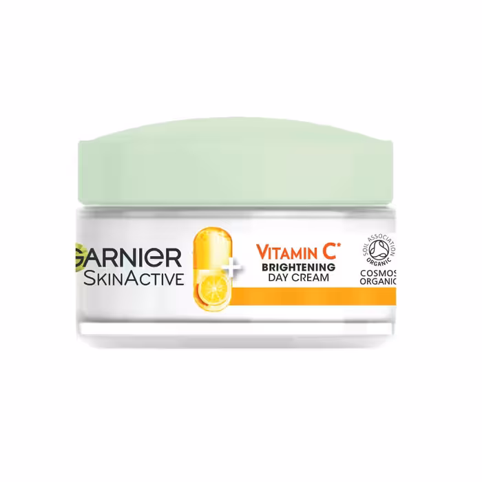 کرم روز ویتامین سی گارنیر مرطوب کننده و روشن کننده پوست صورت