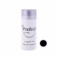 پودر پرپشت کننده پرفکت شماره 01 مشکی پرکلاغی حجم 25 گرمی Noir Black