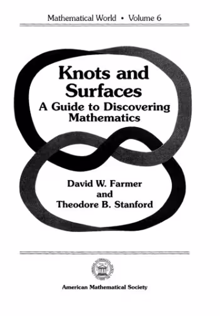 خرید و دانلود نسخه کامل کتاب Knots and surfaces: a guide to discovering mathematics