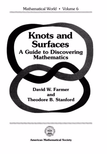 خرید و دانلود نسخه کامل کتاب Knots and surfaces: a guide to discovering mathematics