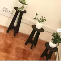 پایه گلدان سه تایی سایز بزرگ