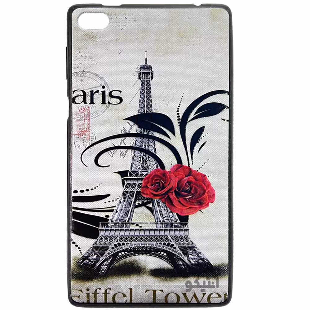 قاب فانتزی تبلت طرح برج ایفل مناسب برای Lenovo Tab 4 / 7304i