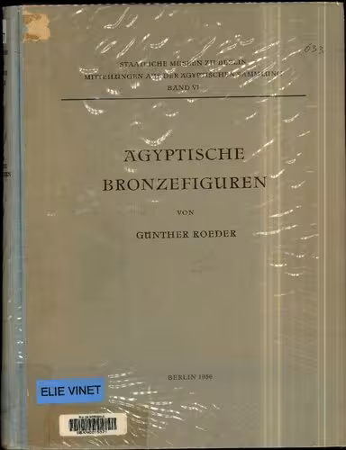 خرید و دانلود نسخه کامل کتاب Ägyptische Bronzefiguren