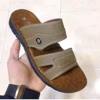صندل طبی مردانه مارک  شیما (ارسال رایگان)رنگ سبز سدری سایز 40تا45