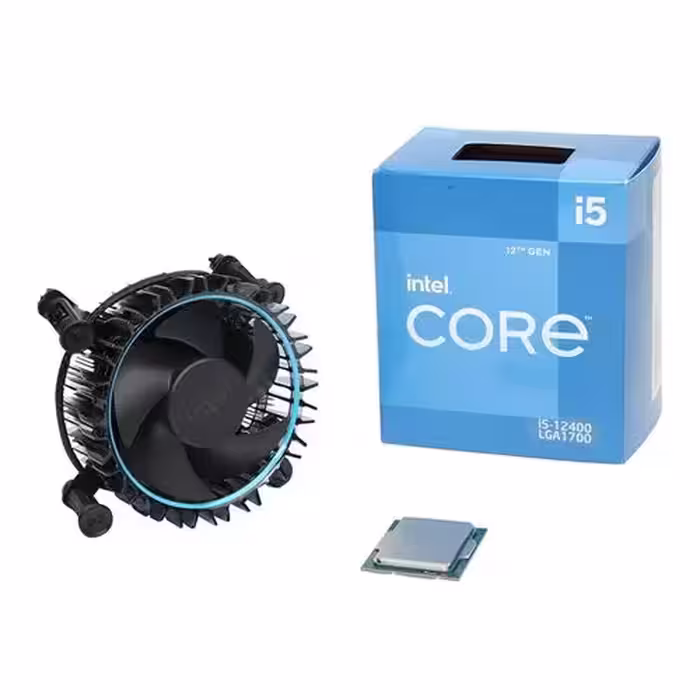 پردازنده اینتل Core i5 12400 به همراه خنک کننده