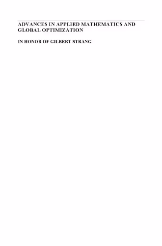 خرید و دانلود نسخه کامل کتاب Advances in Applied Mathematics and Global Optimization: In Honor of Gilbert Strang