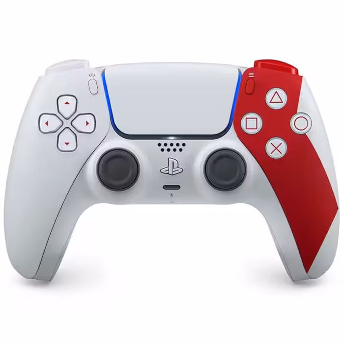 دسته PS5 طرح God of War 20th Anniversary | دسته PS5 کاستوم خدای جنگ سالگرد 20 سالگی