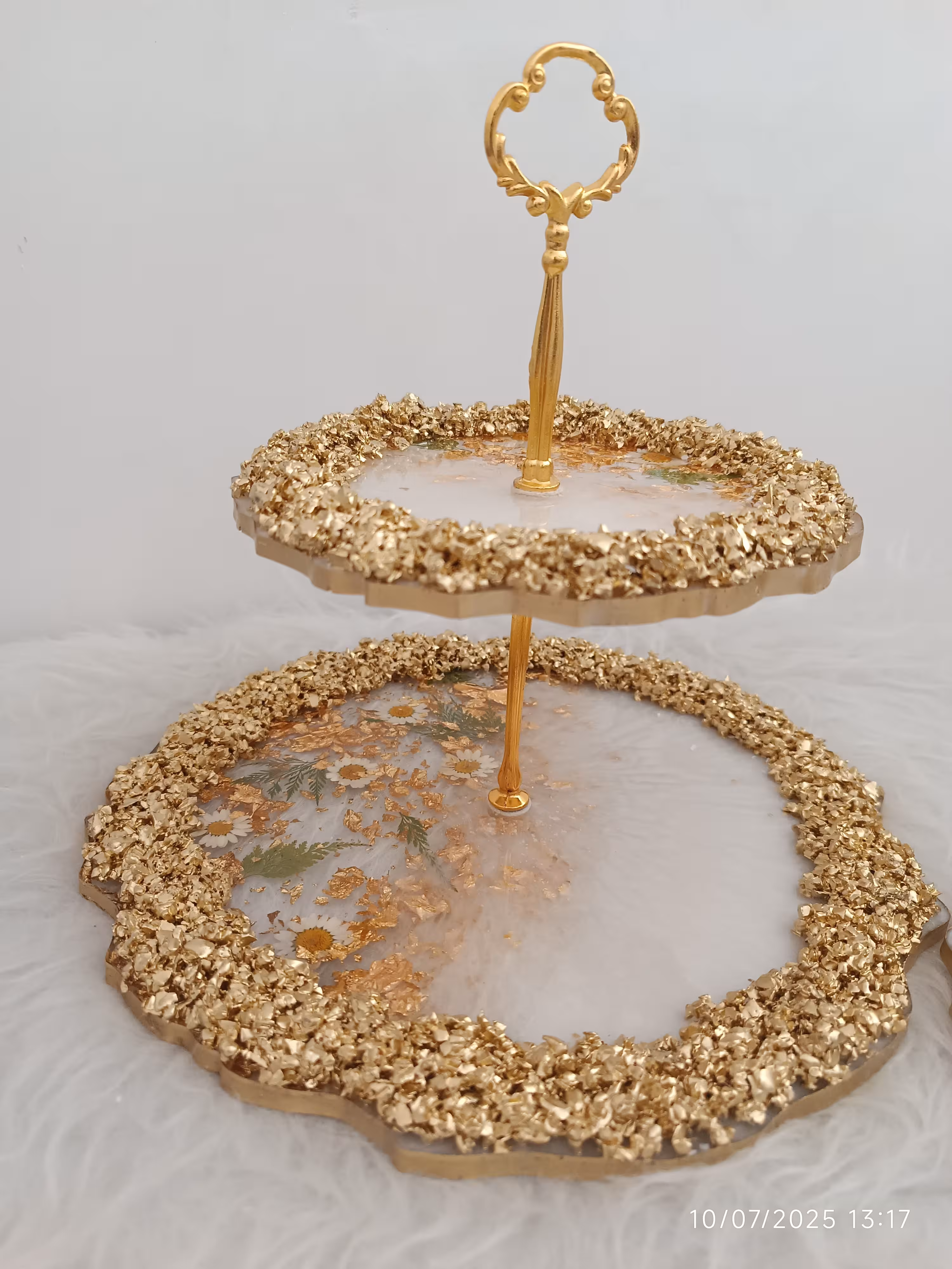 شیرینی خوری لوکس رزینی طرح بابونه