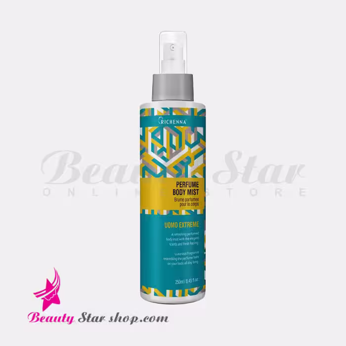 خوشبو کننده بدن (بادی میست) ریچنا مدل UOMO EXTREME حجم 250 میلی لیتر