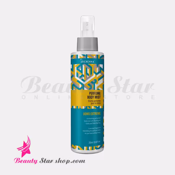 خوشبو کننده بدن (بادی میست) ریچنا مدل UOMO EXTREME حجم 250 میلی لیتر