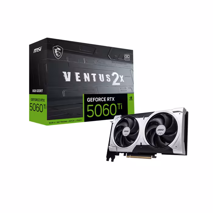کارت گرافیک ام اس آی GeForce RTX 5060 TI VENTUS  2X PLUS 8G