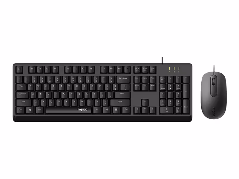 ماوس و کیبورد بی سیم رپو مدل X130 PRO