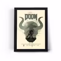 تابلو قاب دووم Doom