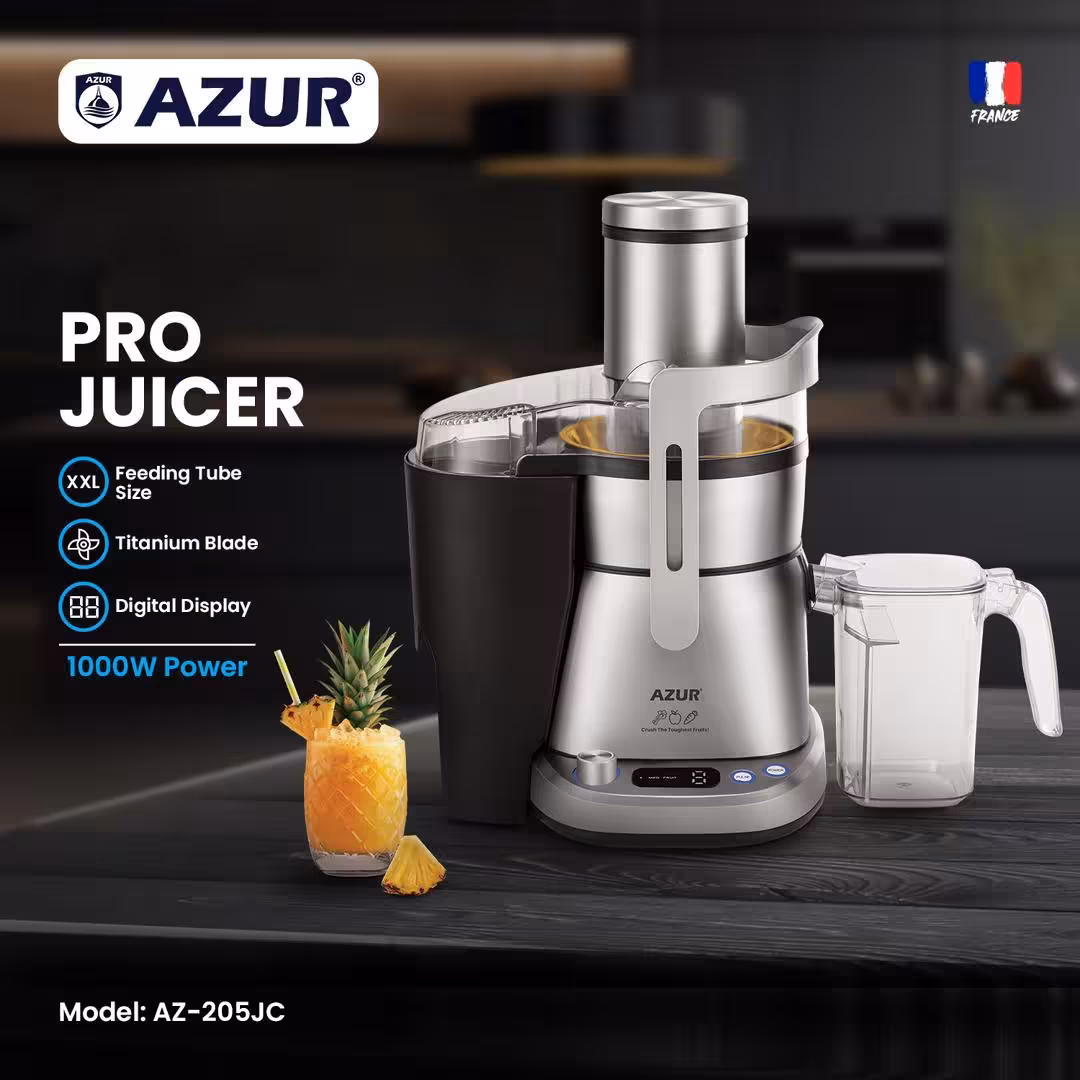 آبمیوه گیری تک آزور اصل تحت لیسانس فرانسه مدل AZUR AZ-205