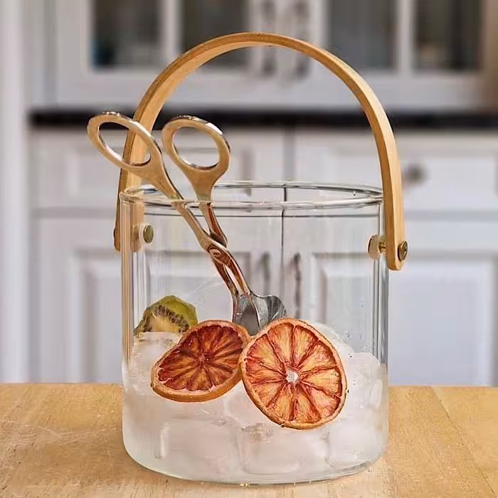 یخدان پیرکس دسته چوبی