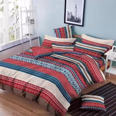 سرویس روتختی مدل گلیم یک نفره 3 تکه