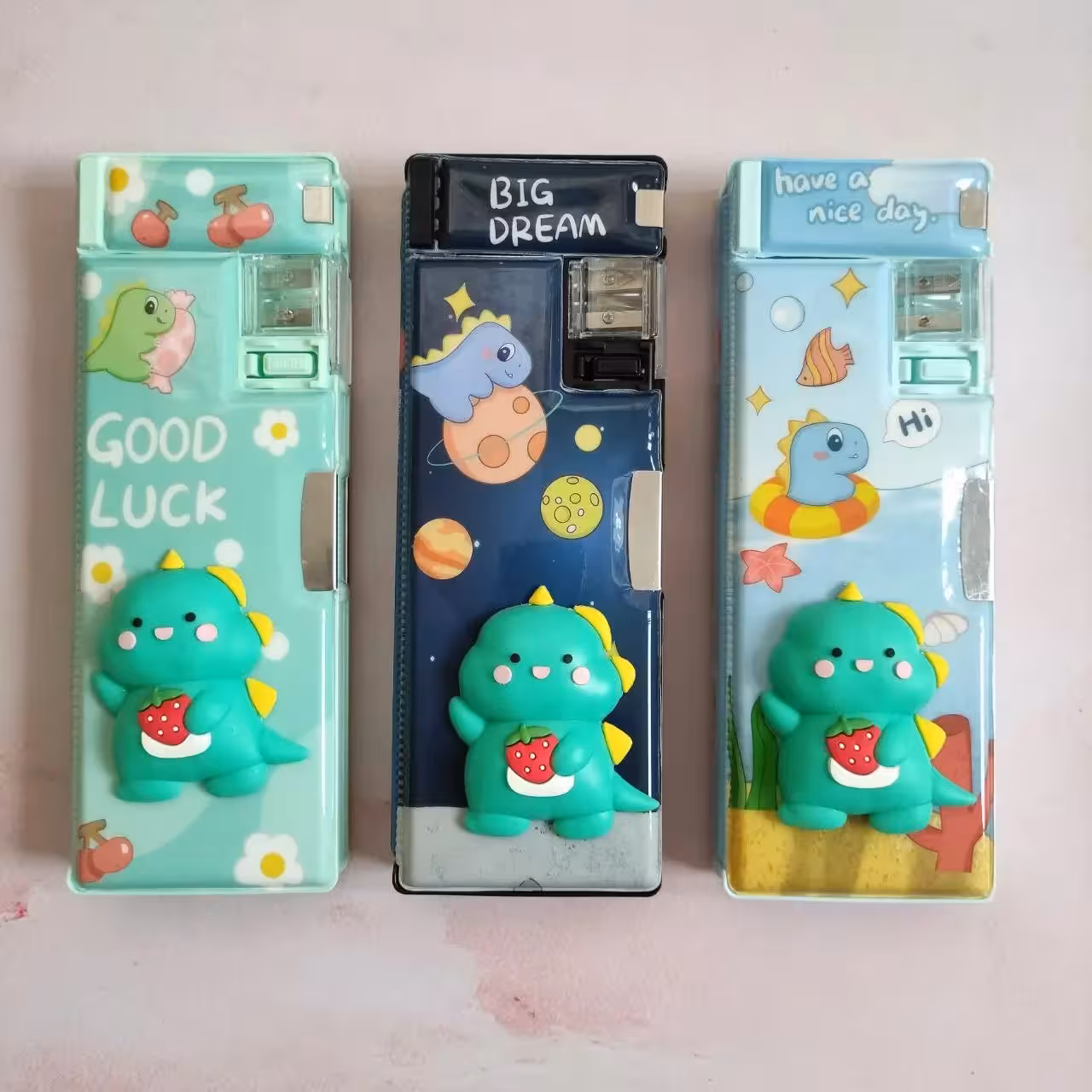 جامدادی مگنتی اسکوییشی دار دایناسور