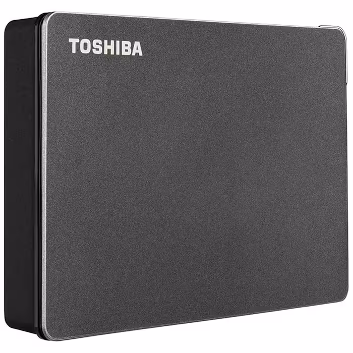 هارد اکسترنال قابل حمل برند توشیبا مدل Canvio Gaming با ظرفیت 4 ترابایت