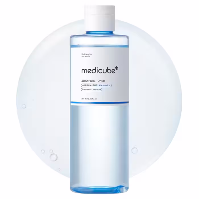 تونر کوچک کننده منافذ مدی کیوب 250 میل مدل Zero Pore Toner