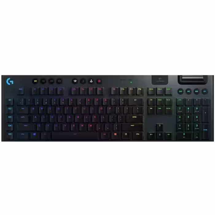 کیبورد گیمینگ بی سیم لاجیتک مدل Logitech G915 LIGHTSPEED Wireless RGB Mechanical Gaming Keyboard