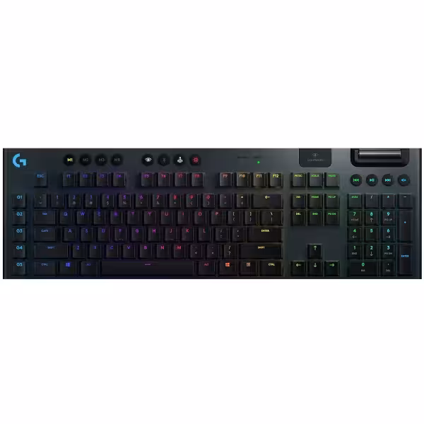 کیبورد گیمینگ بی سیم لاجیتک مدل Logitech G915 LIGHTSPEED Wireless RGB Mechanical Gaming Keyboard