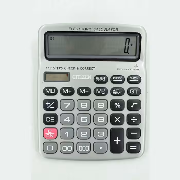 ماشین حساب رومیزی سیتیزن مدل CT-9814