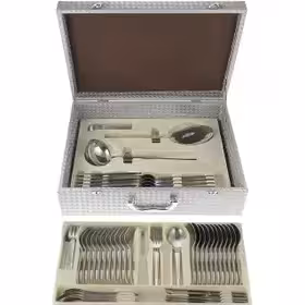 سرویس قاشق و چنگال 134 پارچه یونیک مدل 18/10