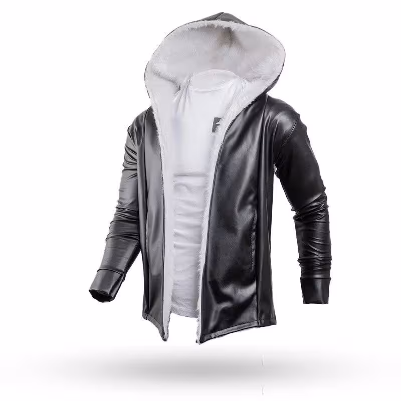 شنل چرم مردانه مدل rozbeh با جنس چرم مصنوعی با کیفیت و ارسال رایگان