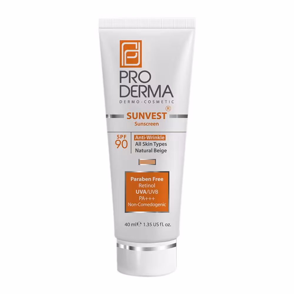 کرم ضد آفتاب و ضد چروک پرودرما SPF90 حجم ۴۰ میلی لیتر