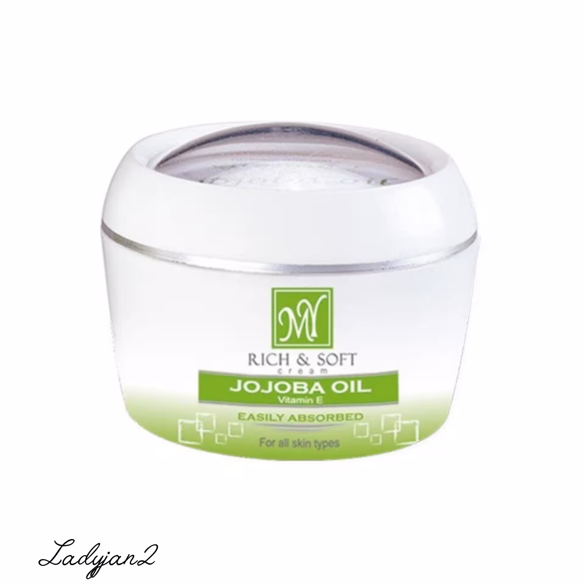 کرم کاسه ای دست و صورت روغن جوجوبا مای حجم 200 میل