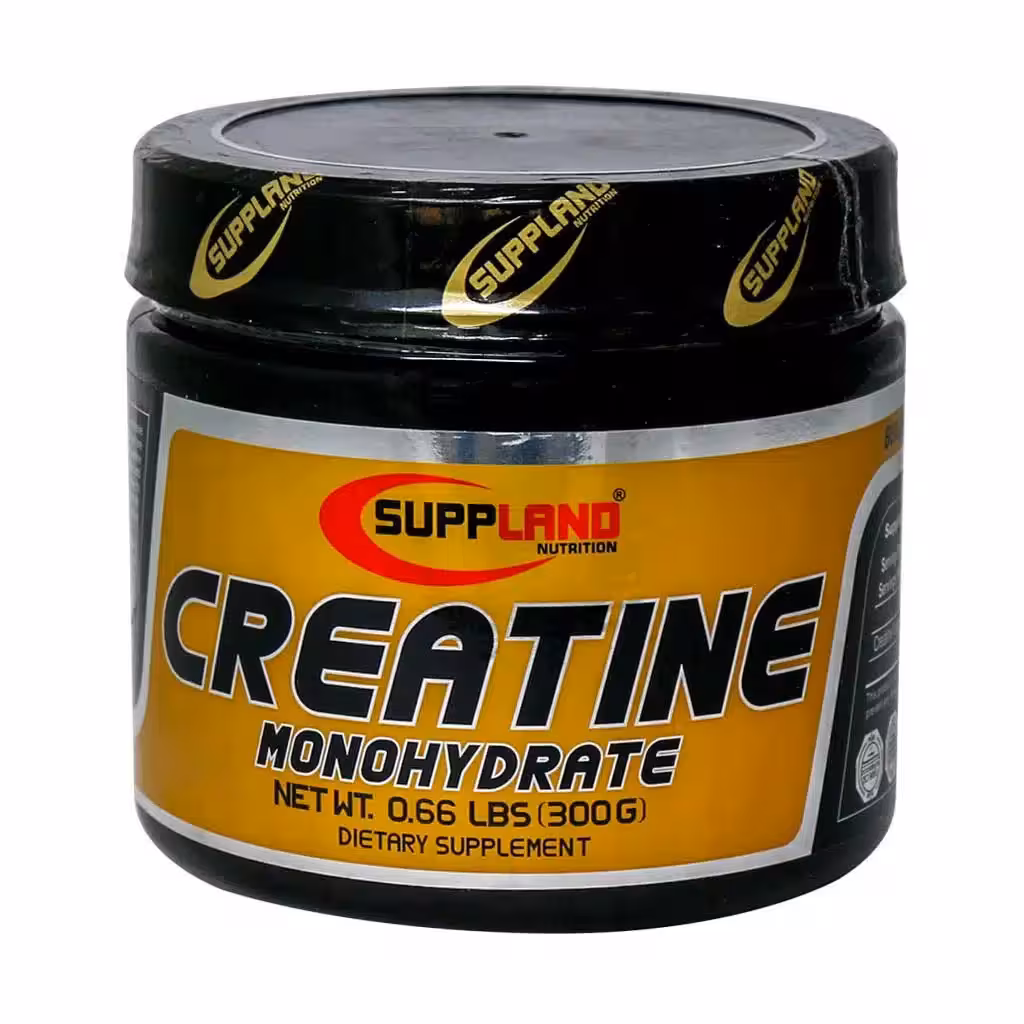 پودر کراتین مونوهیدرات ساپلند نوتریشن 300 گرم Suppland Nutrition Creatine Monohydrate Powder 300 g