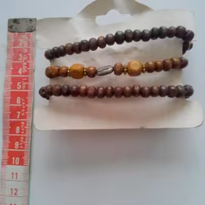 دستبند چوبی سه عددی