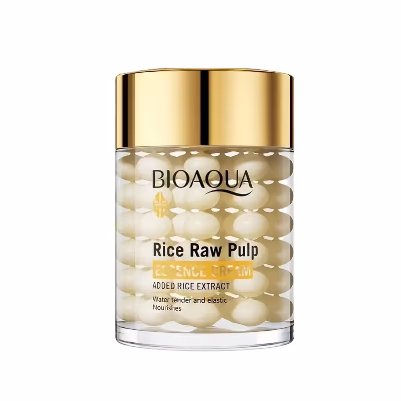 کرم صورت مرواریدی برنج بیوآکوا Bioaqua حجم 60g