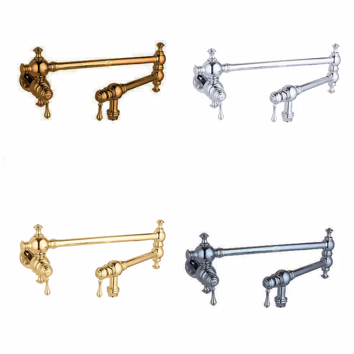 شیر پات فیلر دوفر راسان (کروم)