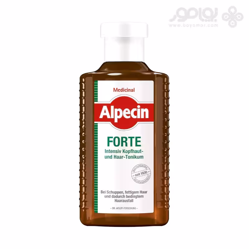 تونیک ضد شوره آلپسین مدیسینال مدل FORTE حجم 200 میل