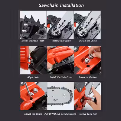 اره زنجیری بنزینی اس ام سی مدل 2500