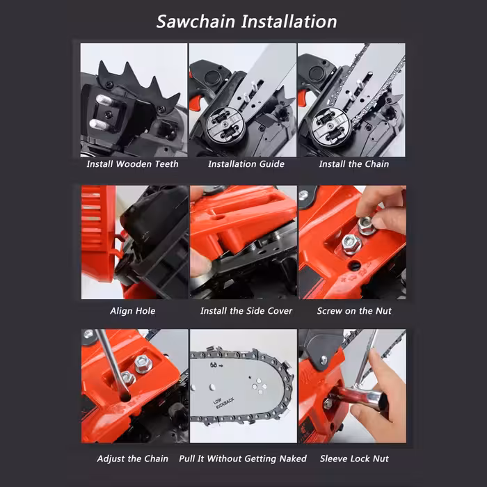 اره زنجیری بنزینی اس ام سی مدل 2500