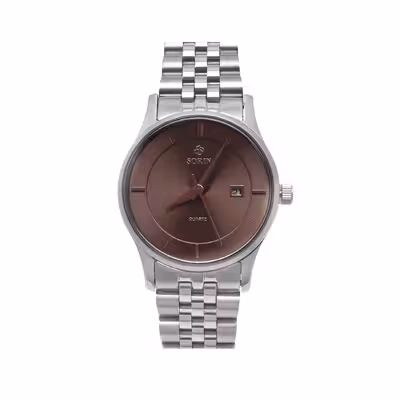 ست ساعت مچی عقربه ای زنانه و مردانه سورین مدل GL1015B-SS01D