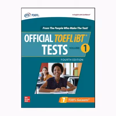 کتاب The Official Toefl iBT Tests Volume 1.2 اثر جمعی از نویسندگان انتشارات مک گراهیل دو جلدی