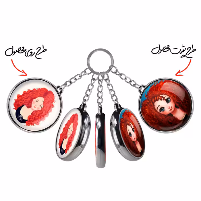 جاکلیدی خندالو طرح دلیر مدل دوطرفه کد 16791681