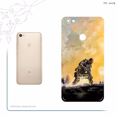 برچسب پوششی ماهوت مدل Call of Duty Warfare Game Series مناسب برای گوشی موبایل شیائومی Redmi Note 5A Prime