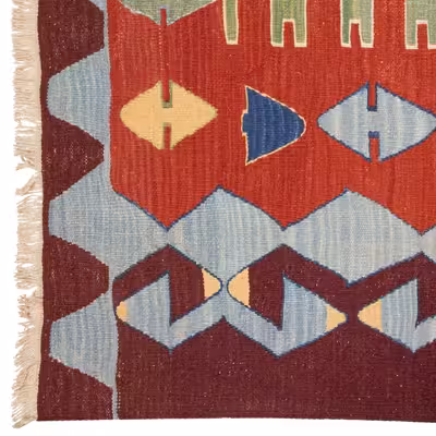 گلیم دستباف چهار و نیم متری سی پرشیا کد 171710