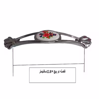 دستگیره کابینت مدل PG128 بسته 4 عددی